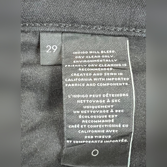 NWOT J BRAND $278 SELENA COATED MID RISE CROP BOOTCUT JEANS IN CRISTALLINE SZ 29 - Picture 5 of 6